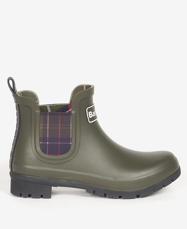 Botas Barbour Kingham Mujer Verde Oliva | 180437-SRA