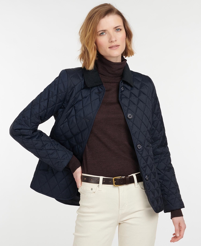 Chaqueta Acolchada Barbour Omberlsey Mujer Azul Marino | 368409-NHK