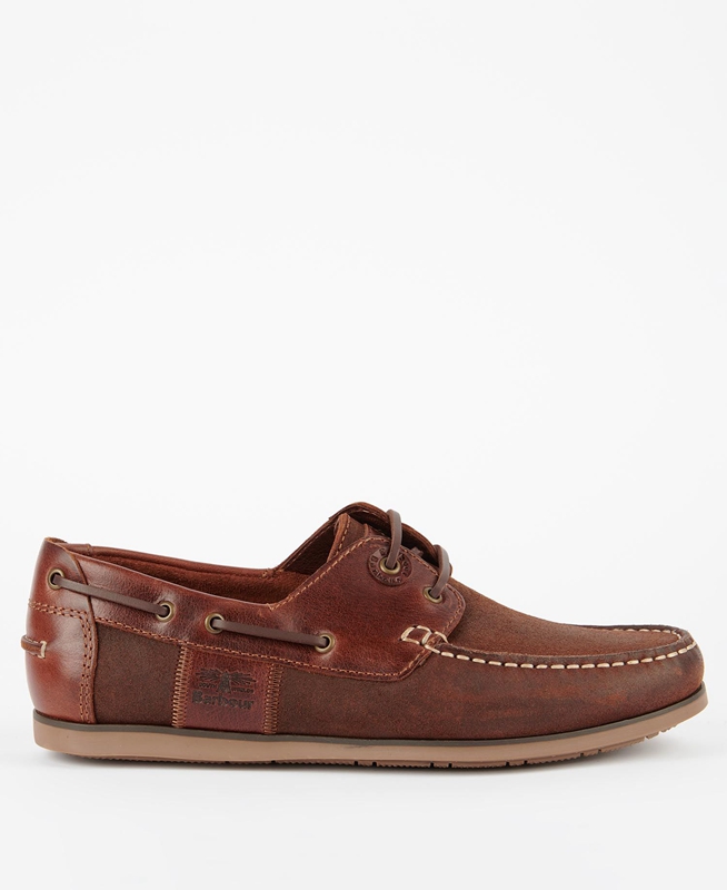 Loafers Barbour Capstan Hombre Marrom | 817204-EFB