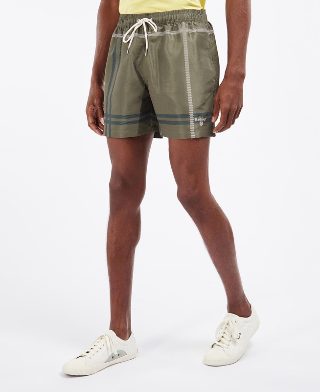 Pantalones Barbour Blaine Swim Hombre Verdes | 867245-VKA