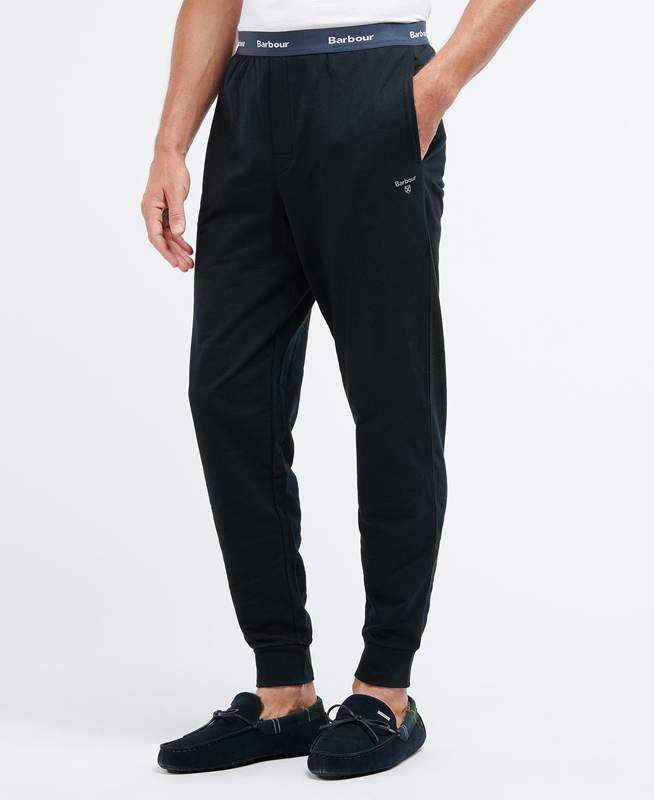 Pantalones Barbour Jake Lounge Joggers Hombre Negros | 754861-DZL