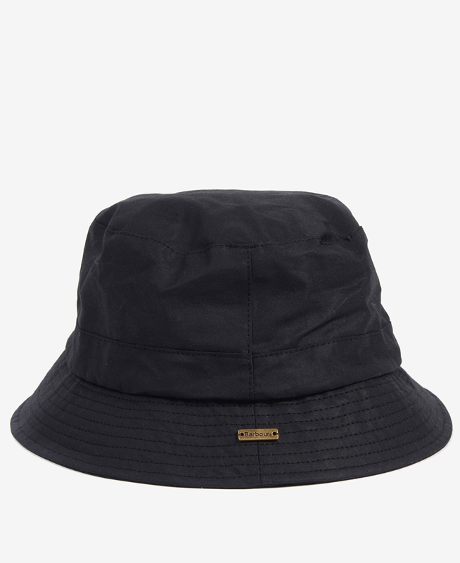 Sombreros Barbour Dovecote Bucket Mujer Negros | 934812-MLB