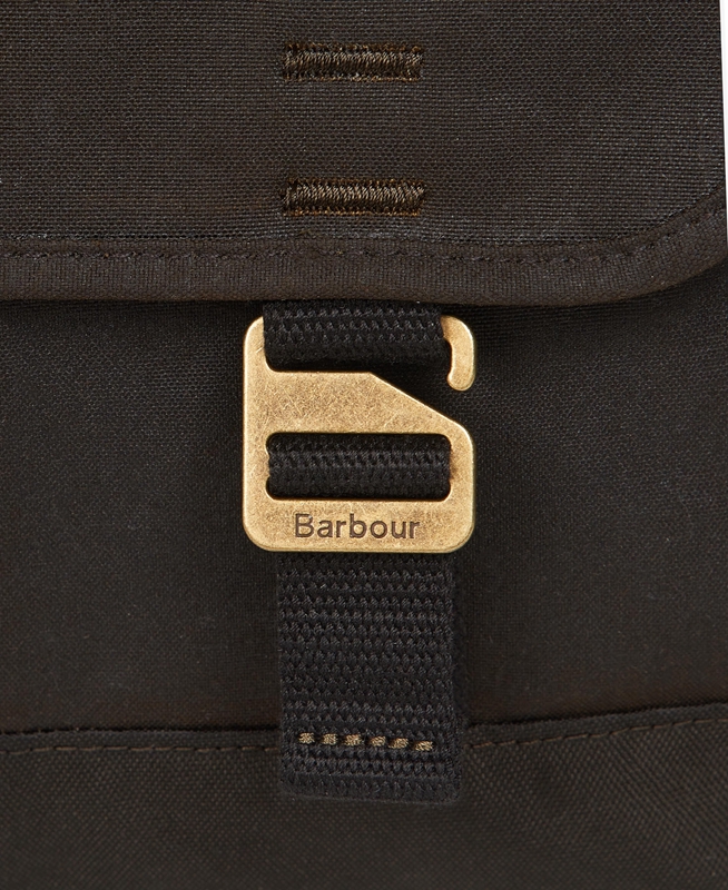 Bolsas Barbour Essential Wax Messenger Hombre Verde Oliva | 132649-DUN