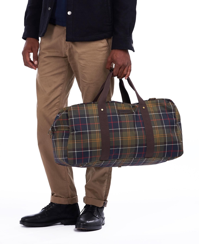 Bolsas Barbour Torridon Tartan Holdall Hombre Multicolor | 560389-FWB