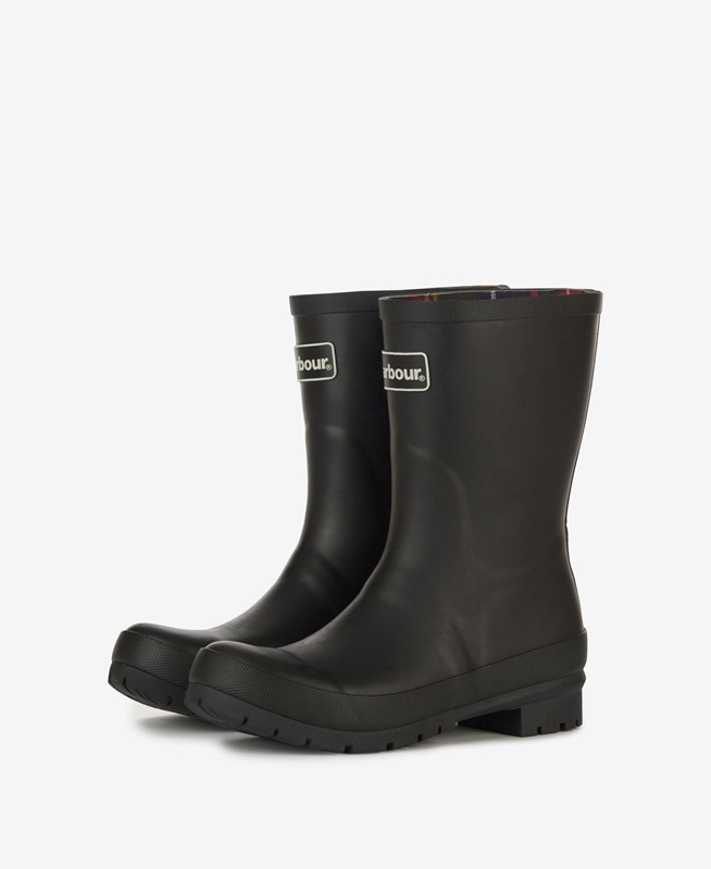 Botas Barbour Banbury Wellingon Mujer Negros | 560721-XVU