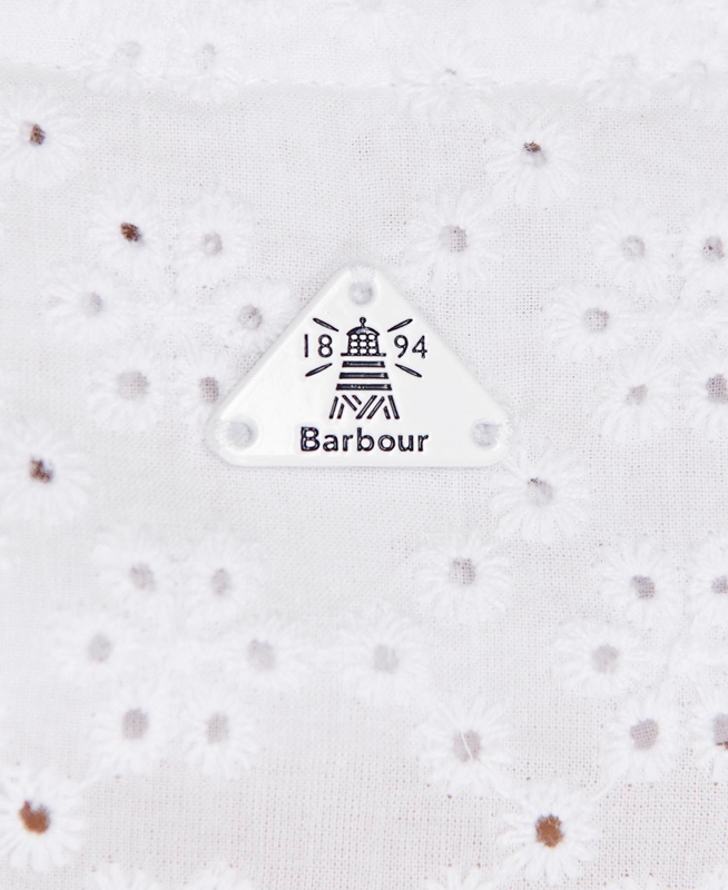 Camisas Barbour Bindweed Top Mujer Blancos | 218509-YNB