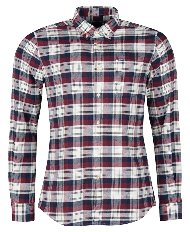 Camisas Barbour Stonewell Tailored Fit Hombre Rosas | 138542-ZXC