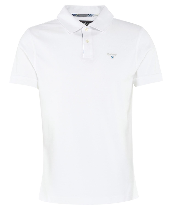 Camiseta Barbour Birkhill Hombre Blancos | 019286-OQE