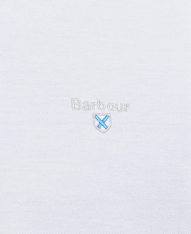 Camiseta Barbour Birkhill Hombre Blancos | 019286-OQE