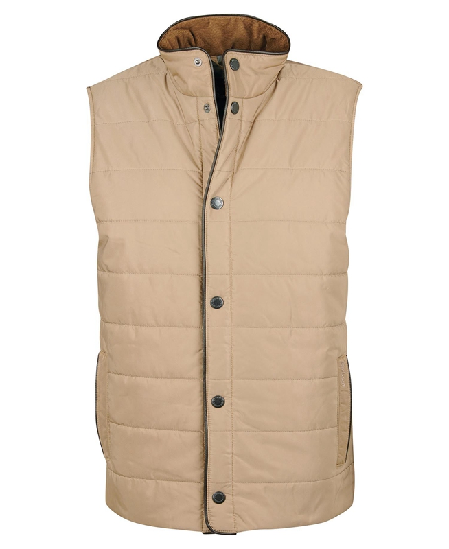 Chalecos Barbour Farnham Hombre Beige | 058127-YGN