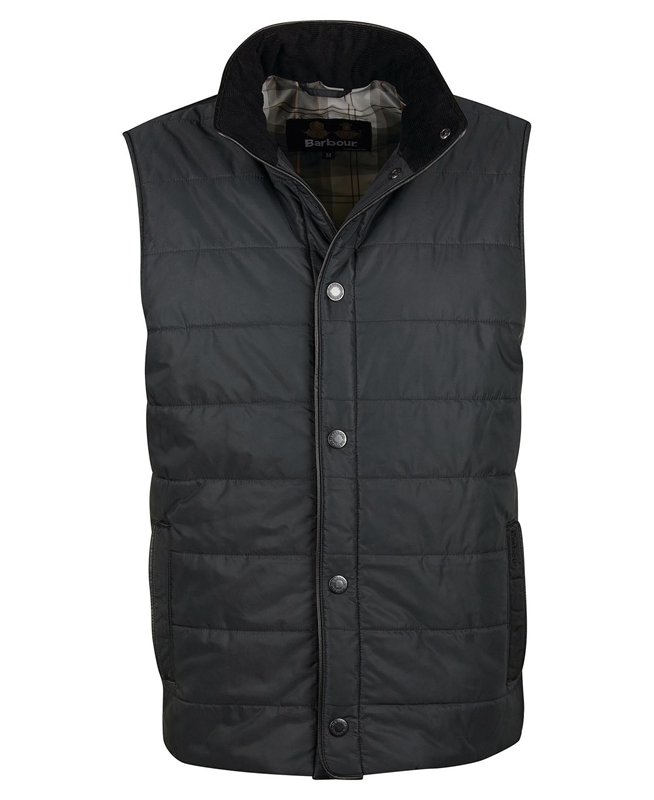 Chalecos Barbour Farnham Hombre Negros | 453891-JOC