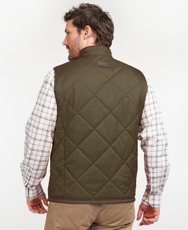 Chalecos Barbour Finn Hombre Verdes | 983172-YLH