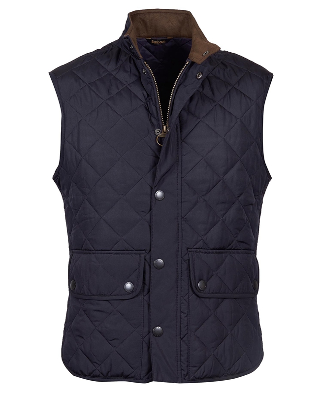 Chalecos Barbour Lowerdale Hombre Azul Marino | 923108-YMB