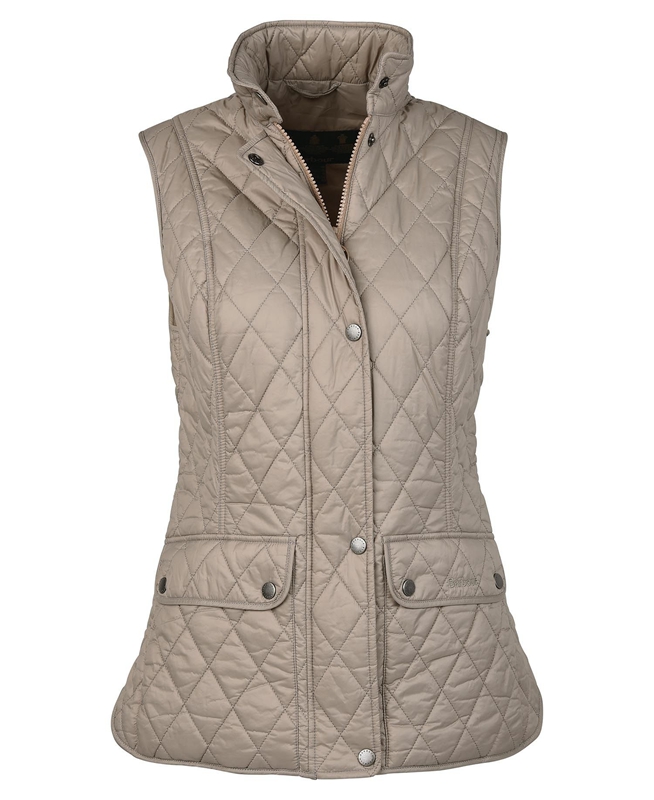 Chalecos Barbour Otterburn Mujer Grises | 130456-OVK