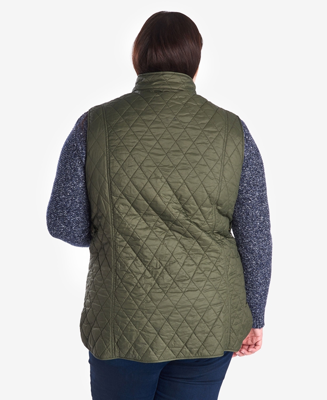 Chalecos Barbour Otterburn Mujer Verdes | 506149-GVL