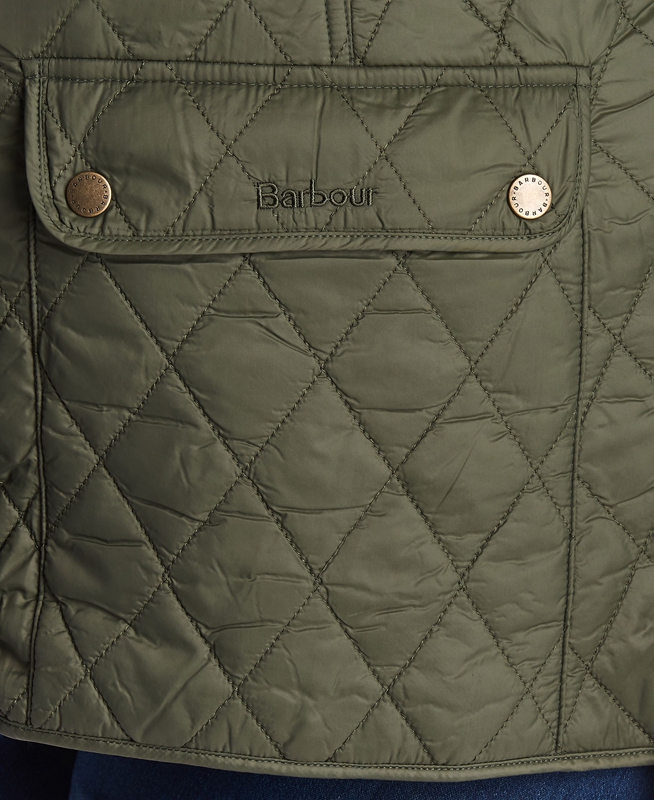 Chalecos Barbour Otterburn Mujer Verdes | 506149-GVL