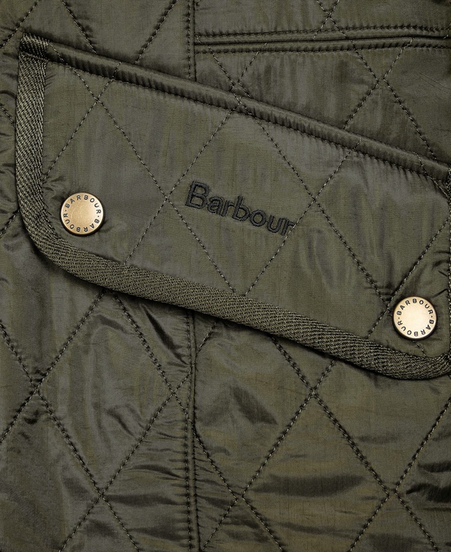 Chalecos Barbour Weste Cavalry Mujer Verdes | 217896-TAO