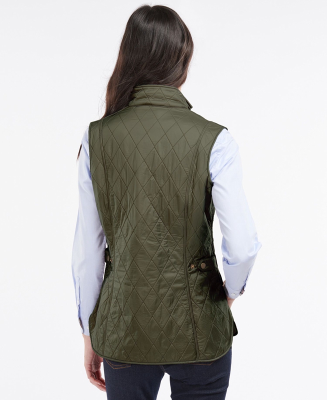 Chalecos Barbour Weste Wray Mujer Verdes | 160852-PXK