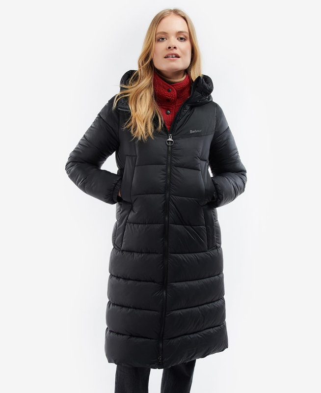 Chaqueta Acolchada Barbour Buckton Mujer Negros | 271306-XYH