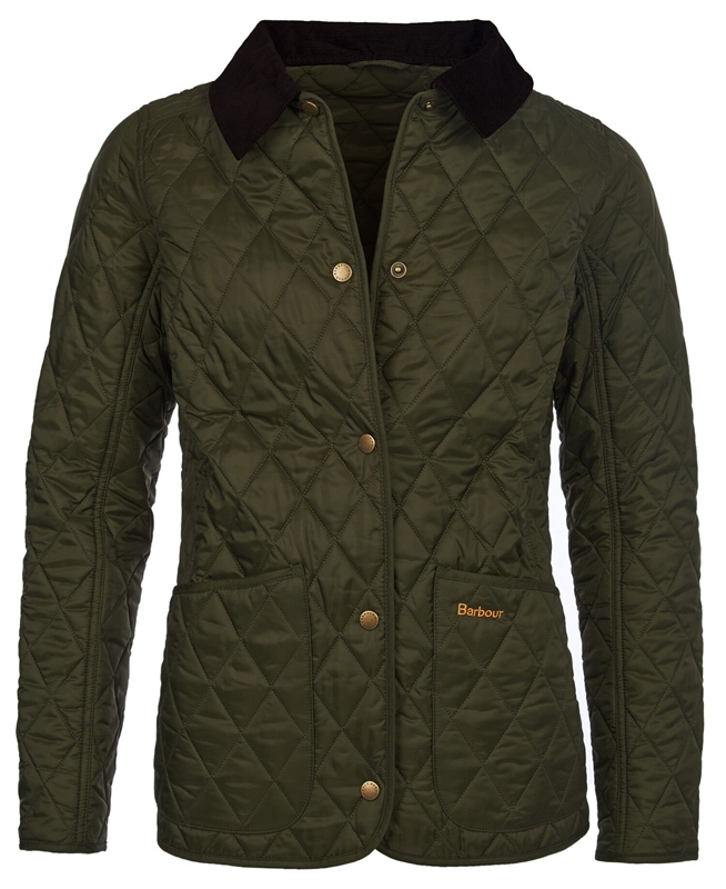 Chaqueta Acolchada Barbour Steppjacke Annandale Mujer Verde Oliva | 976543-NJU