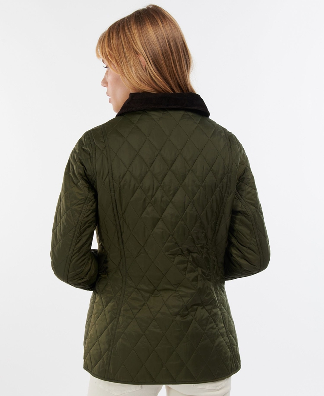 Chaqueta Acolchada Barbour Steppjacke Annandale Mujer Verde Oliva | 976543-NJU