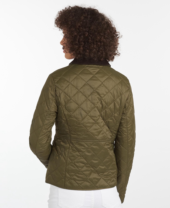 Chaqueta Acolchada Barbour Steppjacke Deveron Mujer Verde Oliva | 431078-MOU