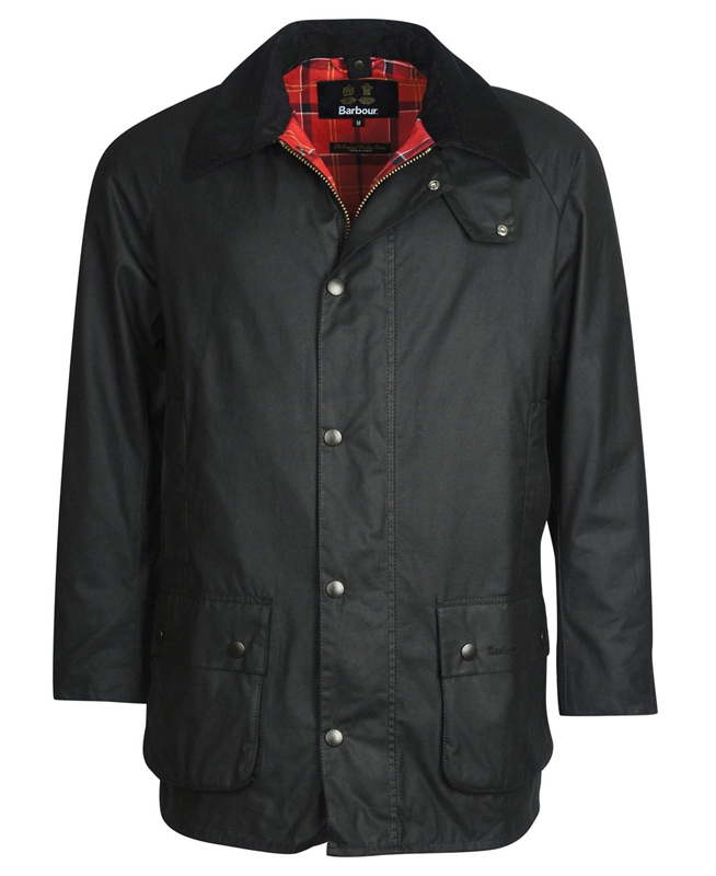 Chaqueta Encerada Barbour Beausby Hombre Negros | 837904-BPV