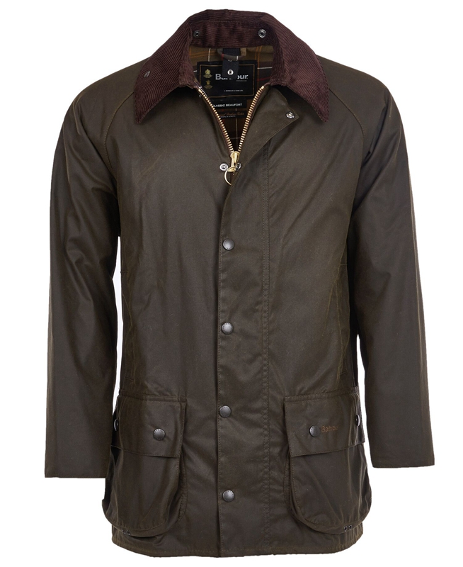 Chaqueta Encerada Barbour Classic Beaufort® Hombre Verde Oliva | 256714-FRL