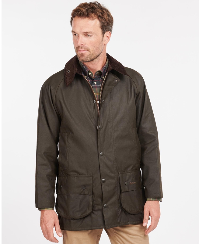 Chaqueta Encerada Barbour Classic Beaufort® Hombre Verde Oliva | 256714-FRL