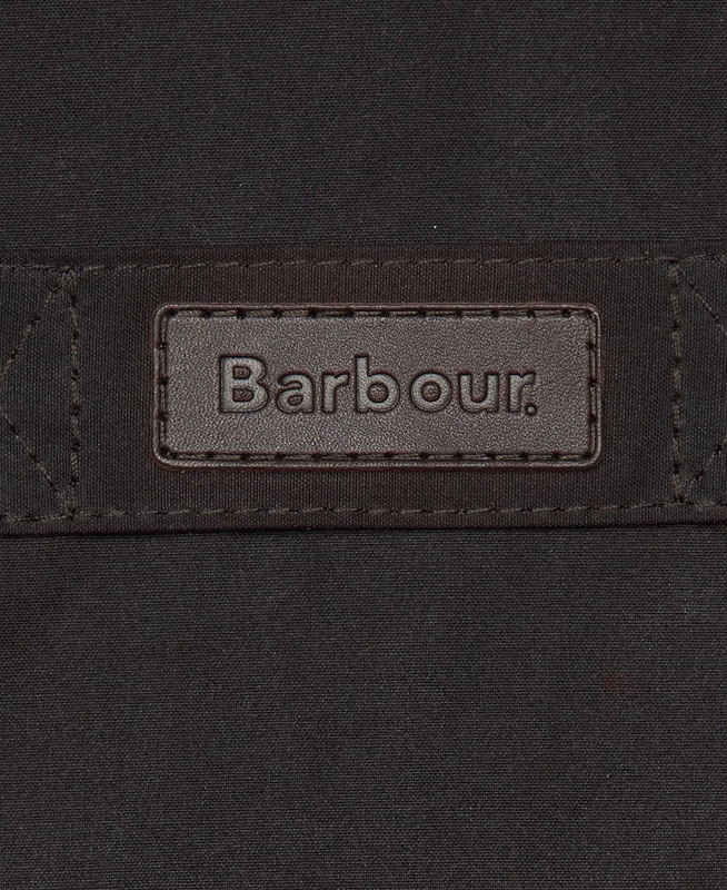 Chaqueta Encerada Barbour Hereford Hombre Marrom | 192563-ZWU