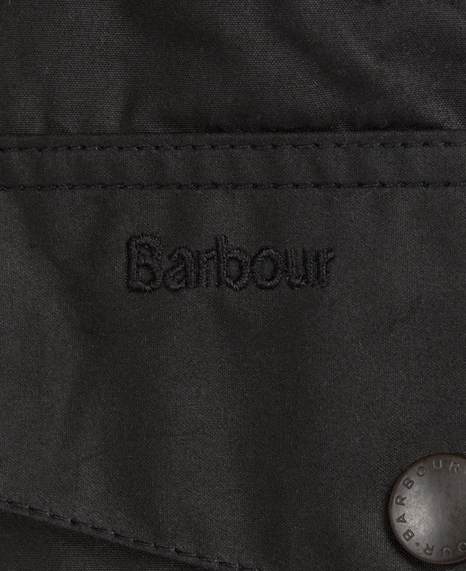 Chaqueta Encerada Barbour Sapper Hombre Negros | 584362-ZVE