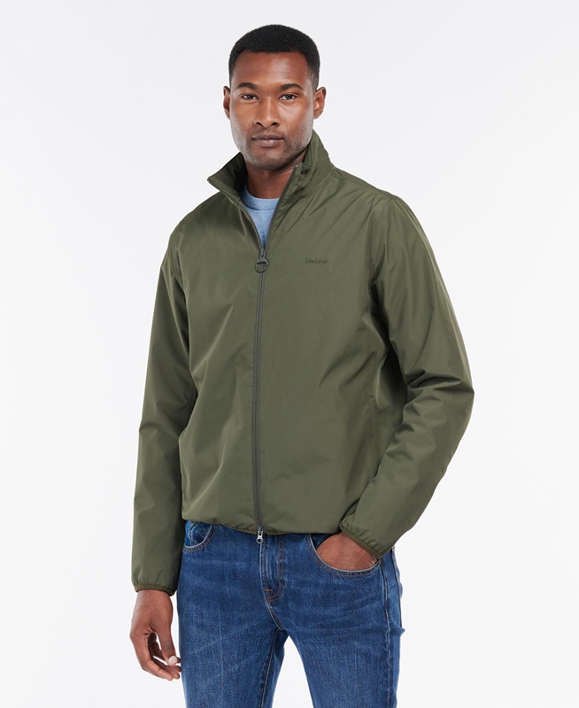 Chaqueta Impermeable Barbour Korbel Hombre Verde Oliva | 628145-GEA