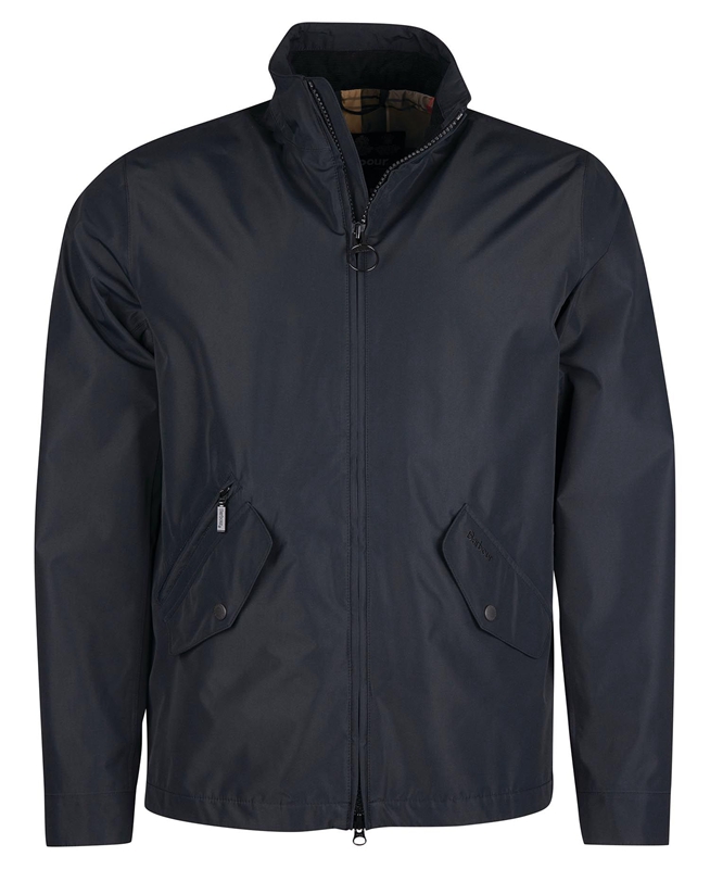 Chaqueta Impermeable Barbour Summer Chelsea Hombre Negros | 061574-UJV