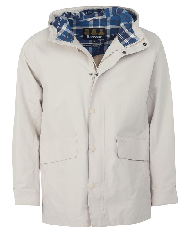 Chaqueta Impermeable Barbour Summer City Parka Hombre Beige | 053291-VZL