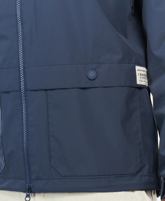 Chaquetas Casuales Barbour Begral Showerproof Hombre Azul Marino | 589432-LXB