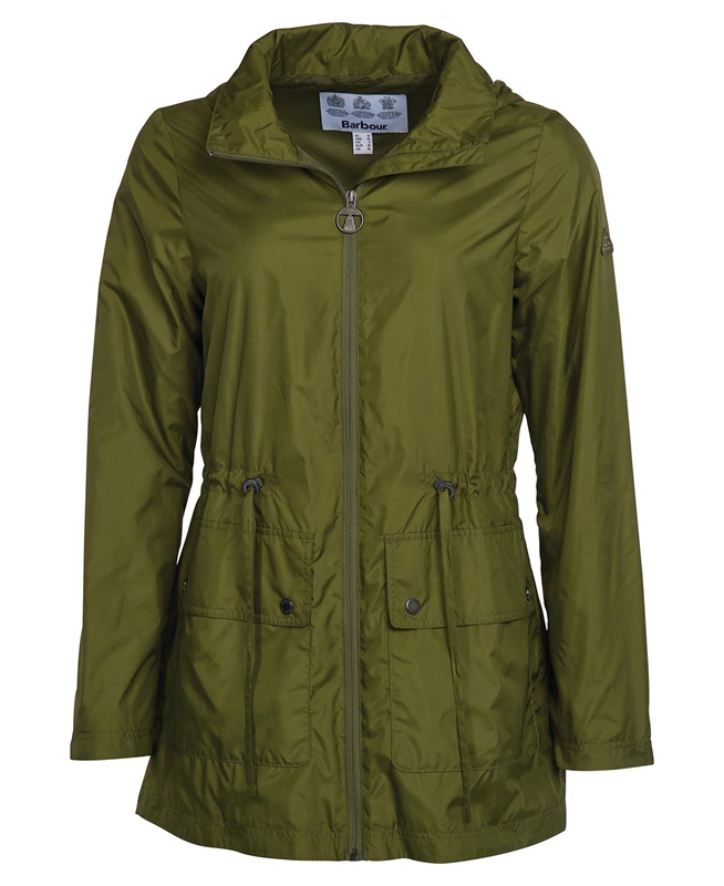 Chaquetas Casuales Barbour Campion Showerproof Mujer Verdes | 159038-HYI