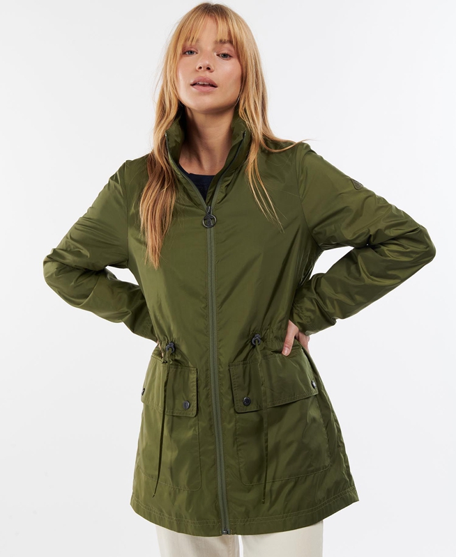 Chaquetas Casuales Barbour Campion Showerproof Mujer Verdes | 159038-HYI