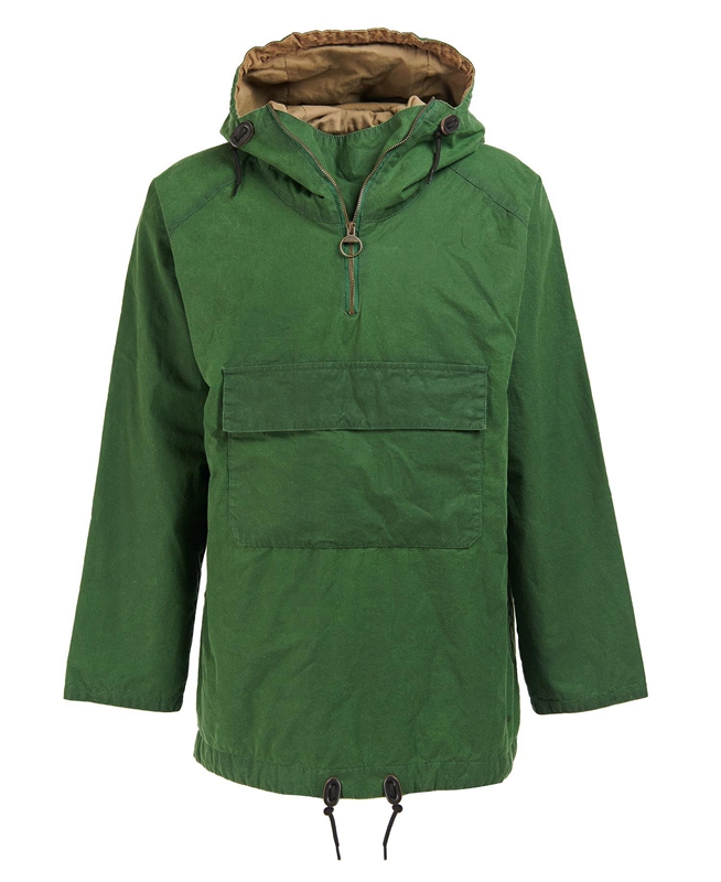 Chaquetas Casuales Barbour Explorer Twig Pullover Hombre Verdes | 824709-TVR