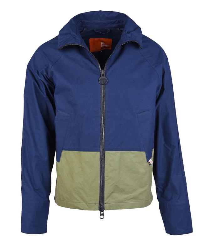 Chaquetas Casuales Barbour x Ally Capellino Hand Hombre Azul Marino | 158634-RVD