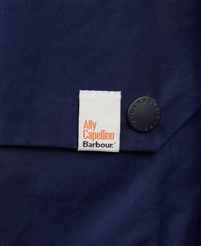 Chaquetas Casuales Barbour x Ally Capellino Ernest Hombre Azul Marino | 896214-OXP