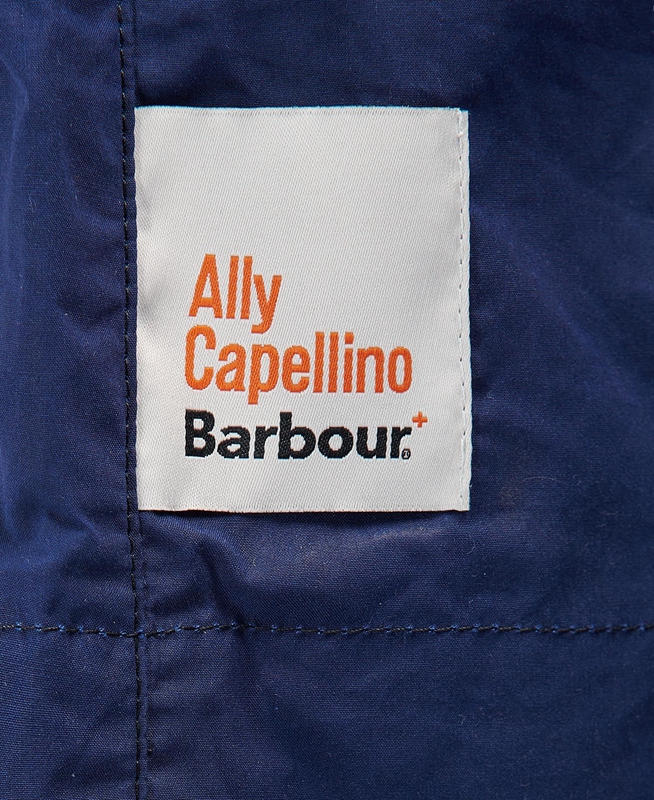 Chaquetas Casuales Barbour x Ally Capellino Tip Mujer Azul Marino | 923051-NTU