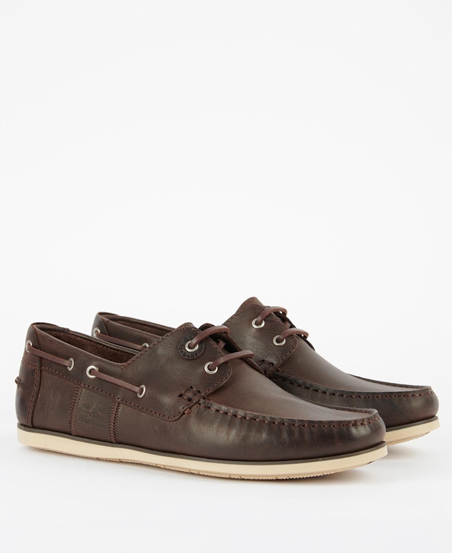 Loafers Barbour Capstan Hombre Marrom | 347860-TKU