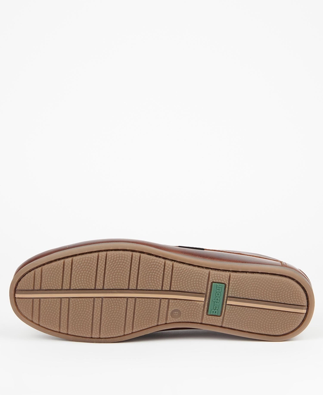 Loafers Barbour Kelson Hombre Marrom | 634591-GJK