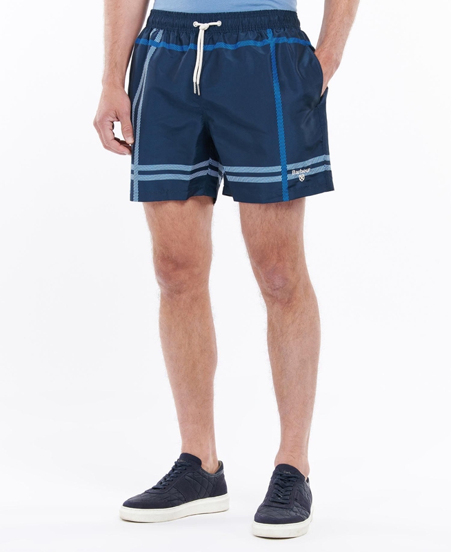 Pantalones Barbour Blaine Swim Hombre Azul Marino | 036845-NHF