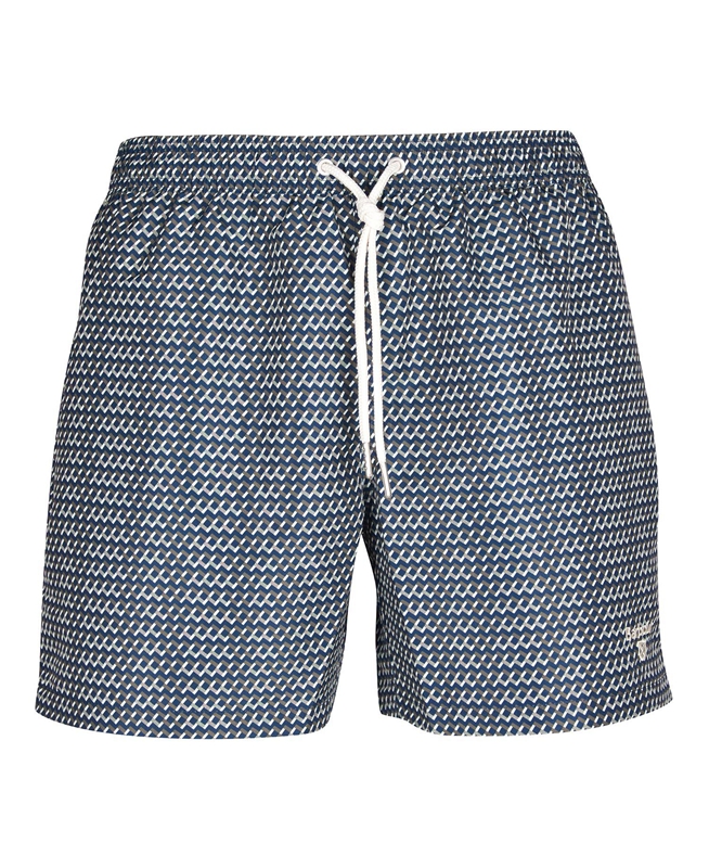 Pantalones Barbour Diamond Geo Swim Hombre Azul Marino | 325968-NCD