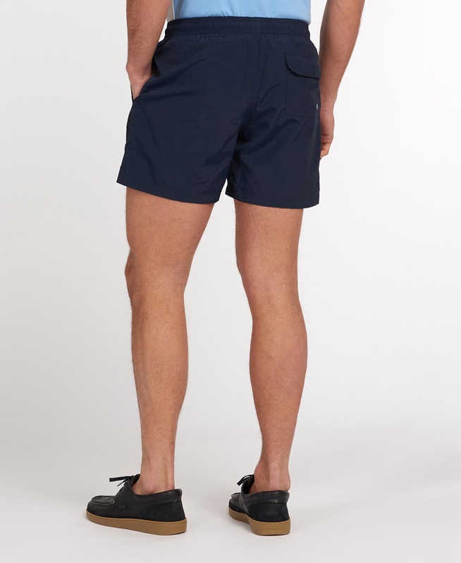 Pantalones Barbour Essential Logo 5'' Swim Hombre Azul Marino | 879254-UWP