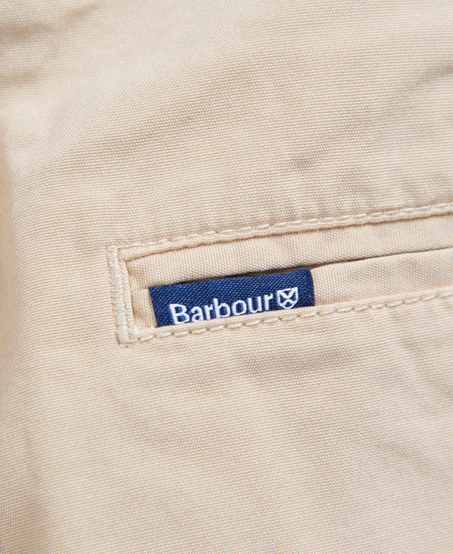 Pantalones Barbour Glendale Corta Hombre Beige | 705963-HXT