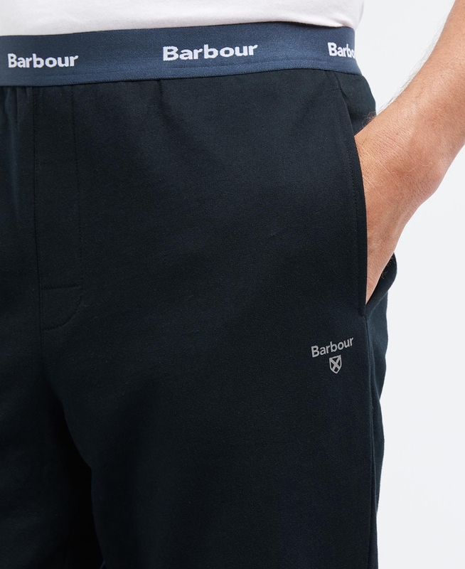 Pantalones Barbour Jake Lounge Joggers Hombre Negros | 754861-DZL