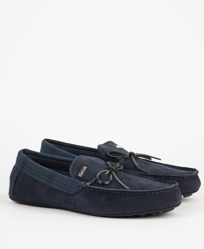 Pantuflas Barbour Kurila Hombre Azul Marino | 674289-IXL