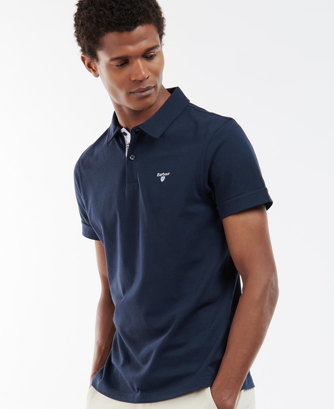 Polo shirts Barbour Birkhill Hombre Azul Marino | 135269-MJD